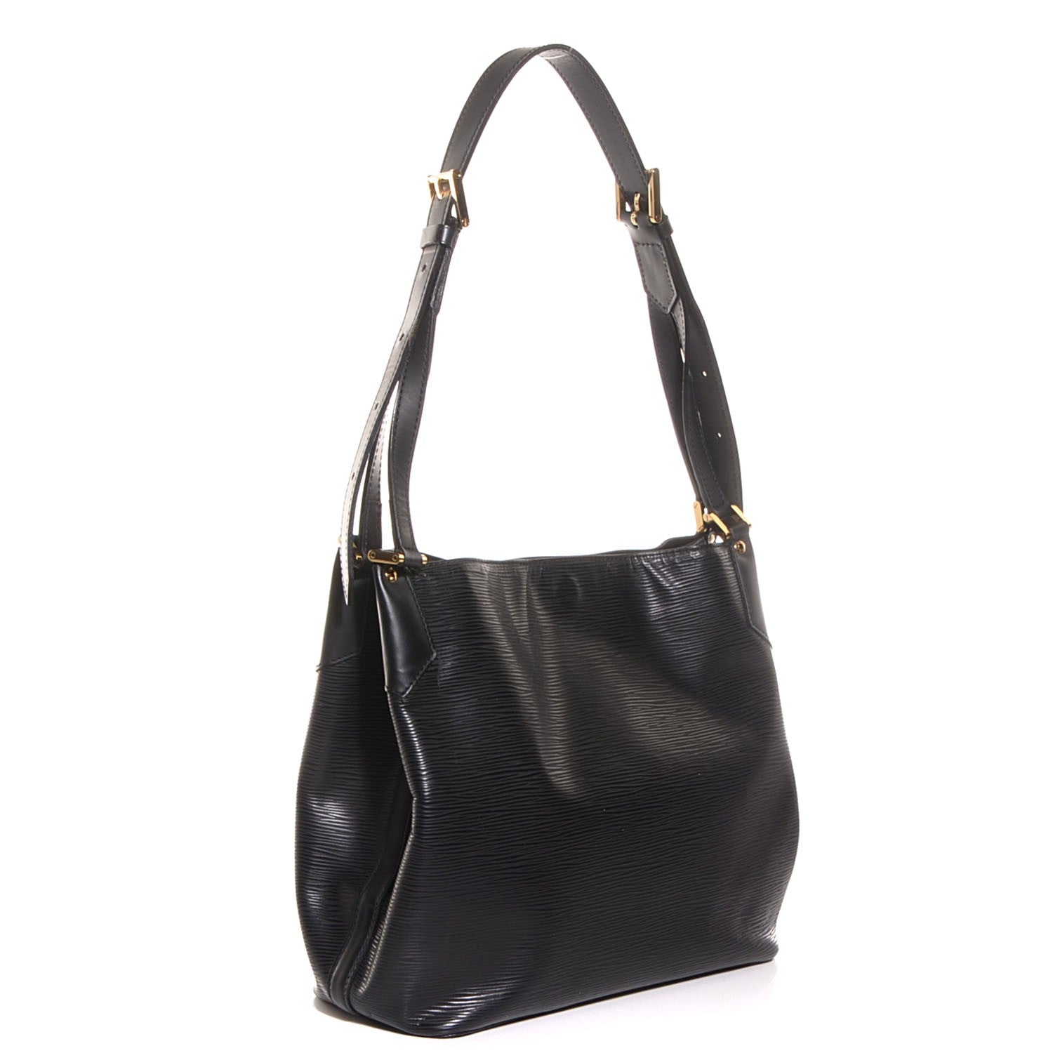 Louis Vuitton Epi Mandara MM Black 3 of 7