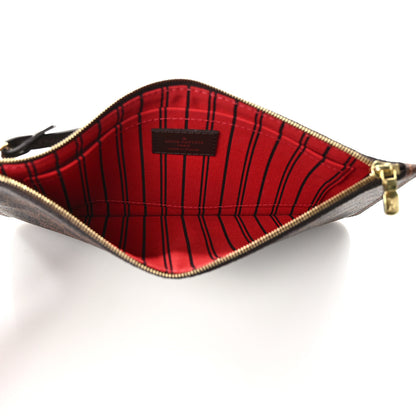 Louis Vuitton Damier Ebene Neverfull MM GM Pochette 5 of 6