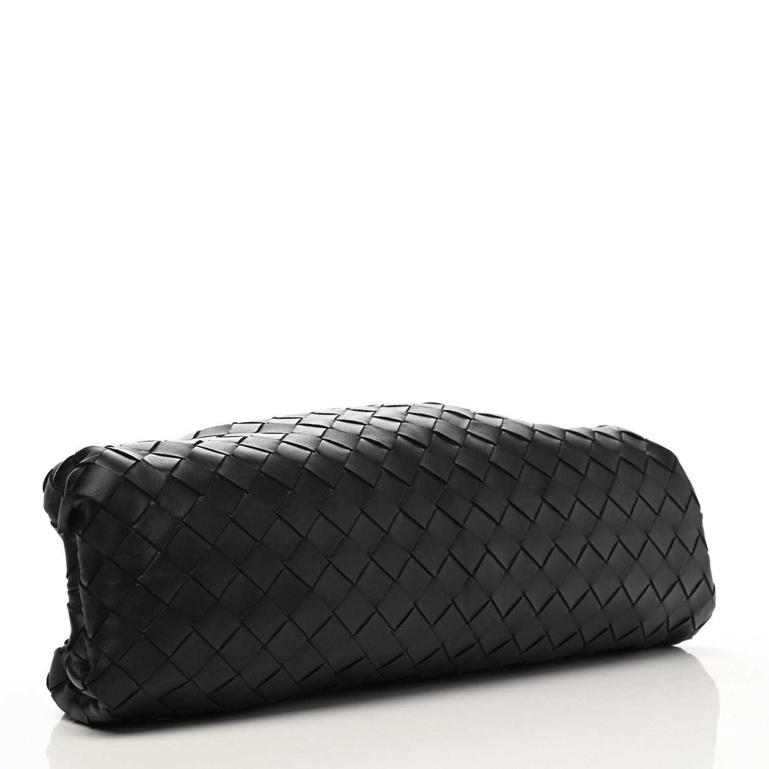 Bottega Veneta Nappa Maxi Intreccio The Pouch Oversized Clutch Black 4 of 7