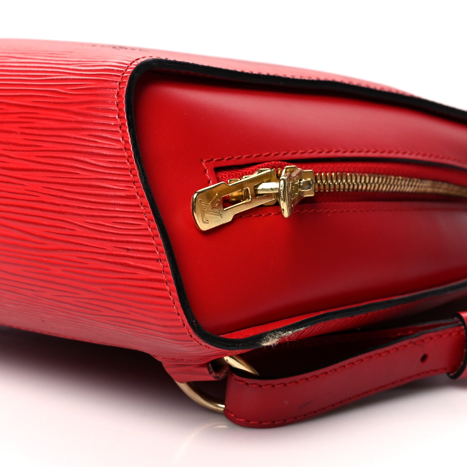 Louis Vuitton Epi Mabillon Backpack Castillan Red 9 of 14