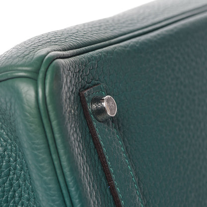 Hermes Togo Birkin 35 Malachite 7 of 39