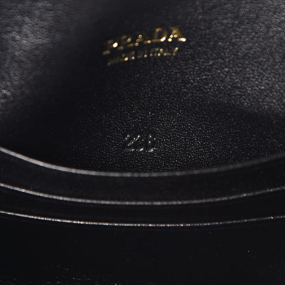 Prada Vitello Move Envelope Wallet Black 7 of 9