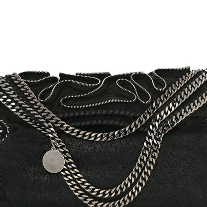 Stella McCartney Shaggy Deer Falabella Zipper Tote Black 8 of 11