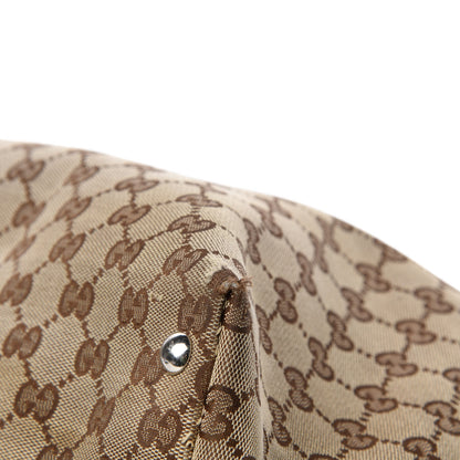 Gucci Monogram Medium Icon Bit Tote Dark Brown 11 of 14