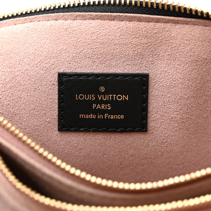 Louis Vuitton Lambskin Embossed Monogram Coussin PM Black 8 of 12