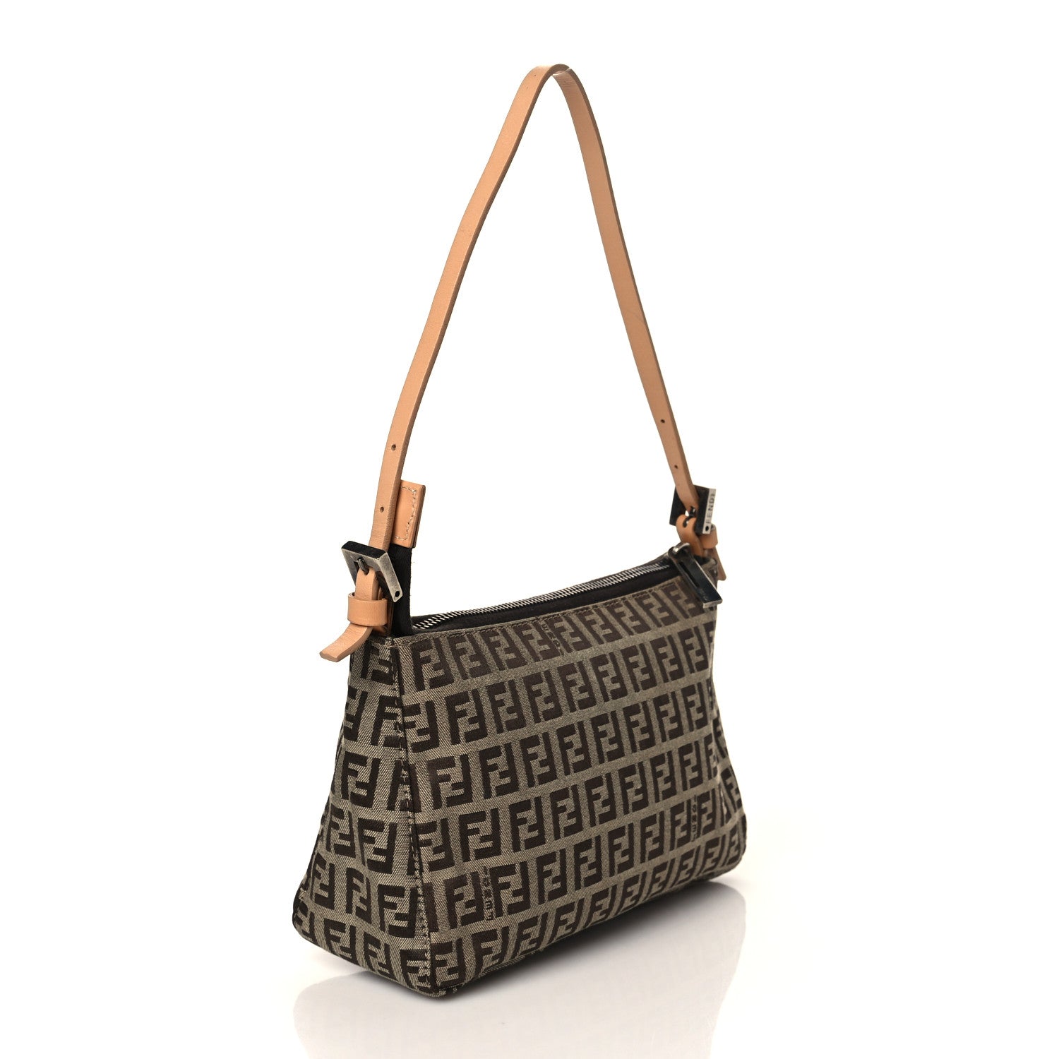 Fendi Zucchino Pochette Beige 2 of 8