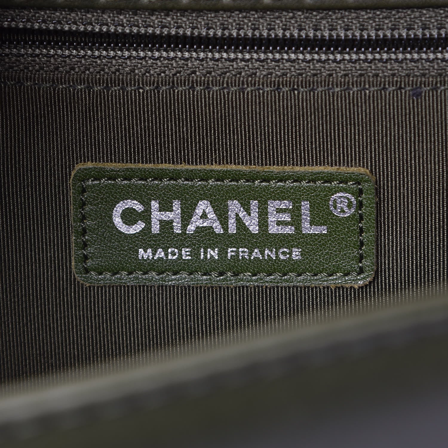 Chanel Calfskin Quilted Large Boy Flap Green 6 of 11