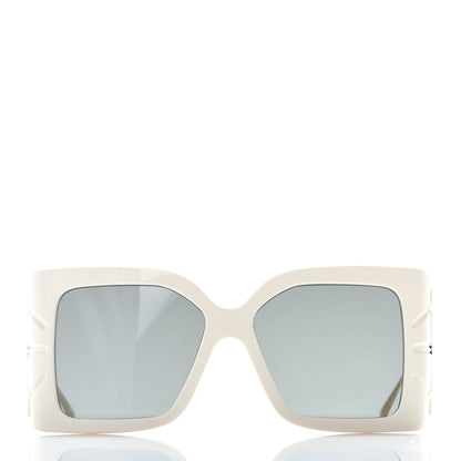Gucci Acetate Square Frame Wing Sunglasses GG0535S Ivory 2 of 6