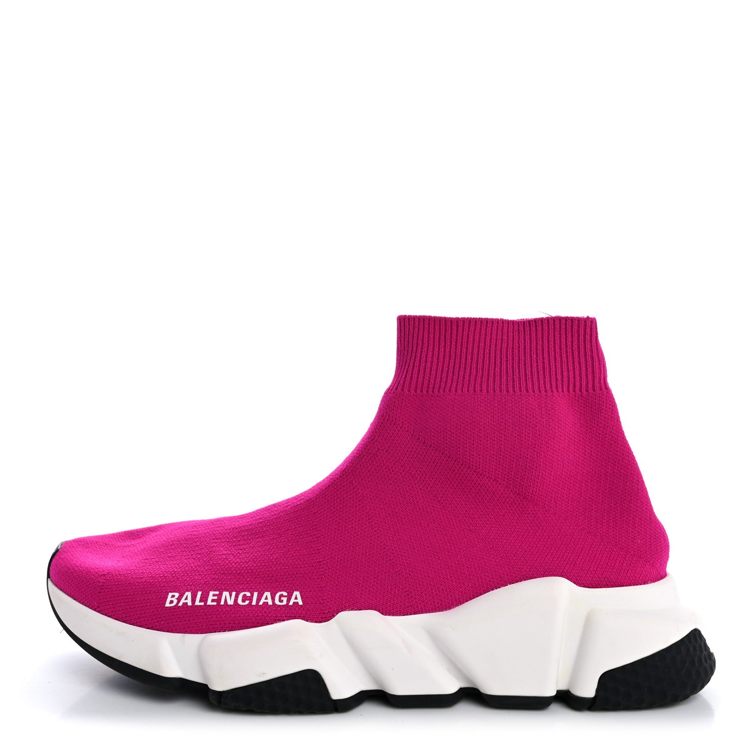 Balenciaga Neoprene Knit Womens Speed Sneakers 36 Rose Fuchsia 1 of 11