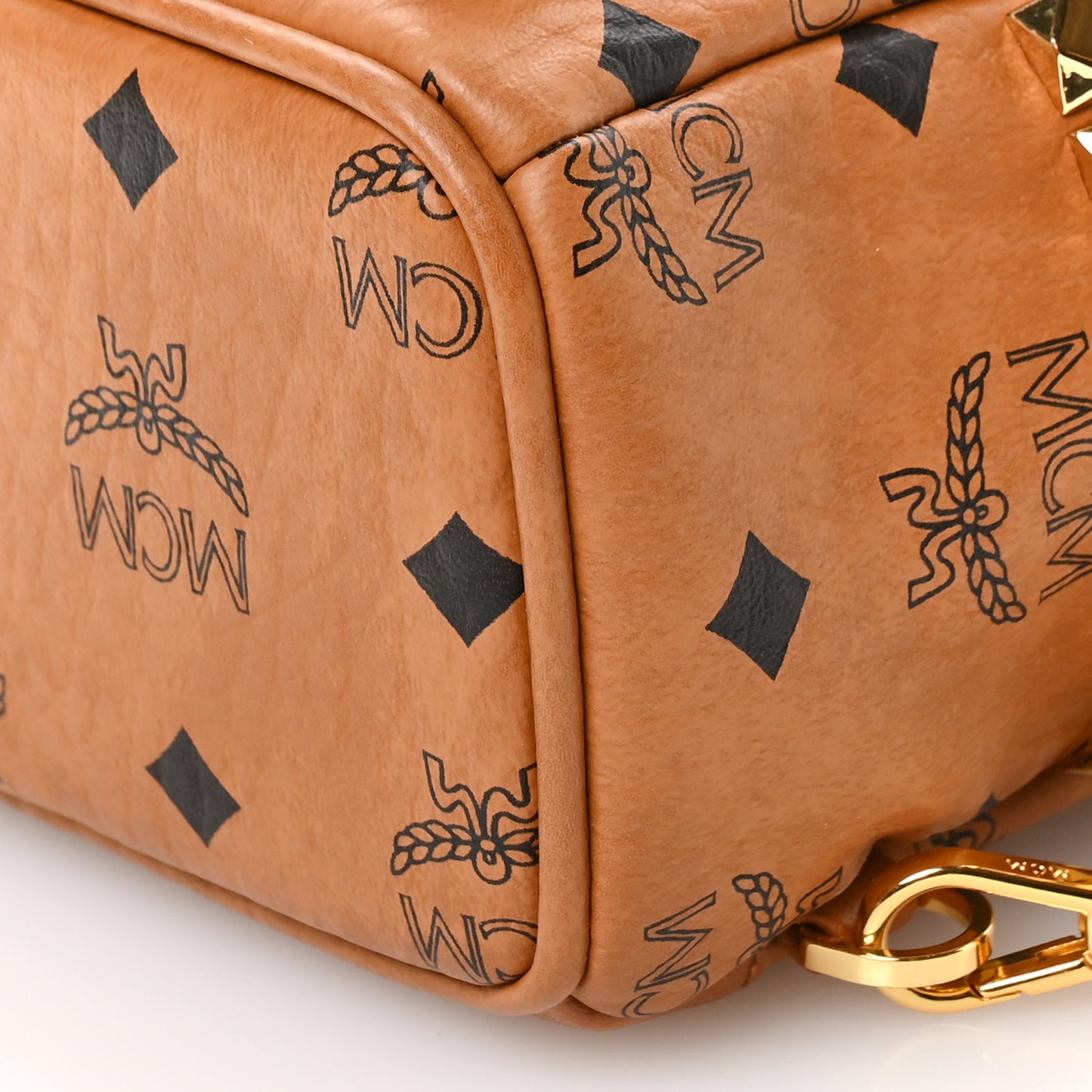 Visetos Side Stud X-Mini Stark Backpack Cognac