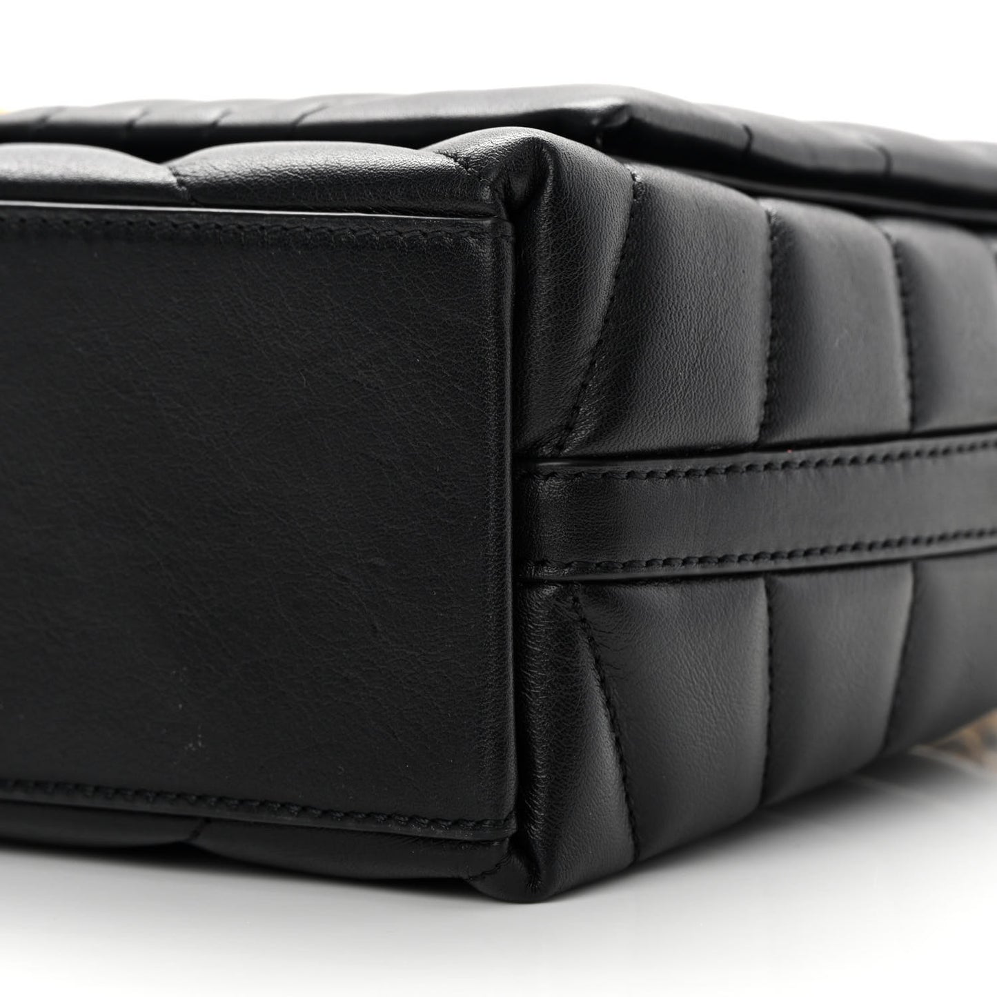 Calfskin Quilted Medium 4G Shoulder Bag Black
