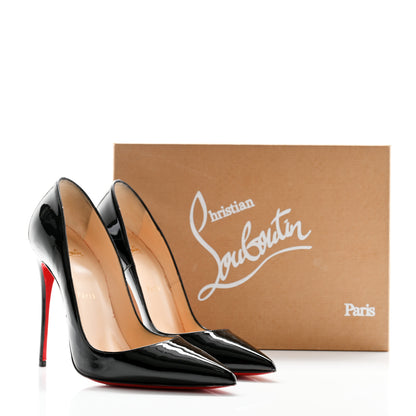Christian Louboutin Patent So Kate 120 Pumps 37.5 Black 9 of 9