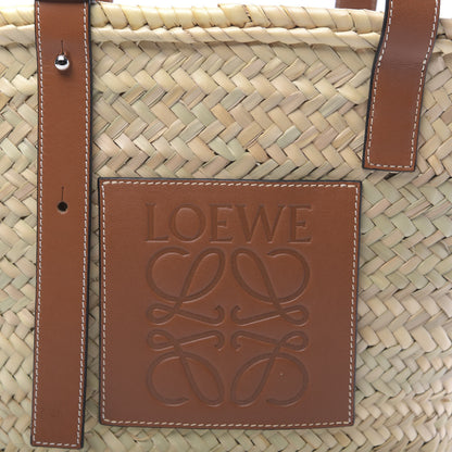 Loewe Raffia Basket Tote Bag Natural Tan 11 of 11
