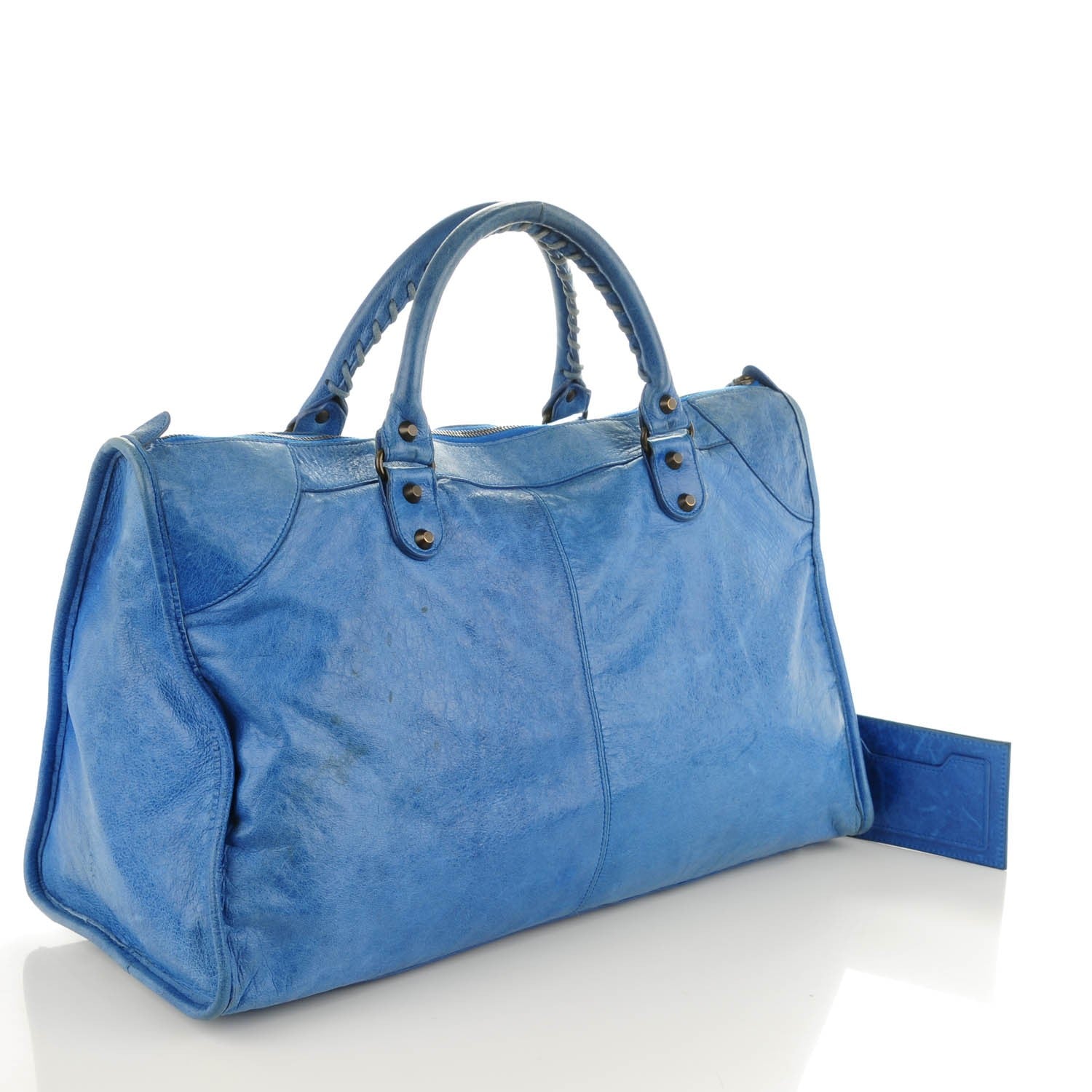 Balenciaga Chevre Classic Hardware Work French Bleu 3 of 11