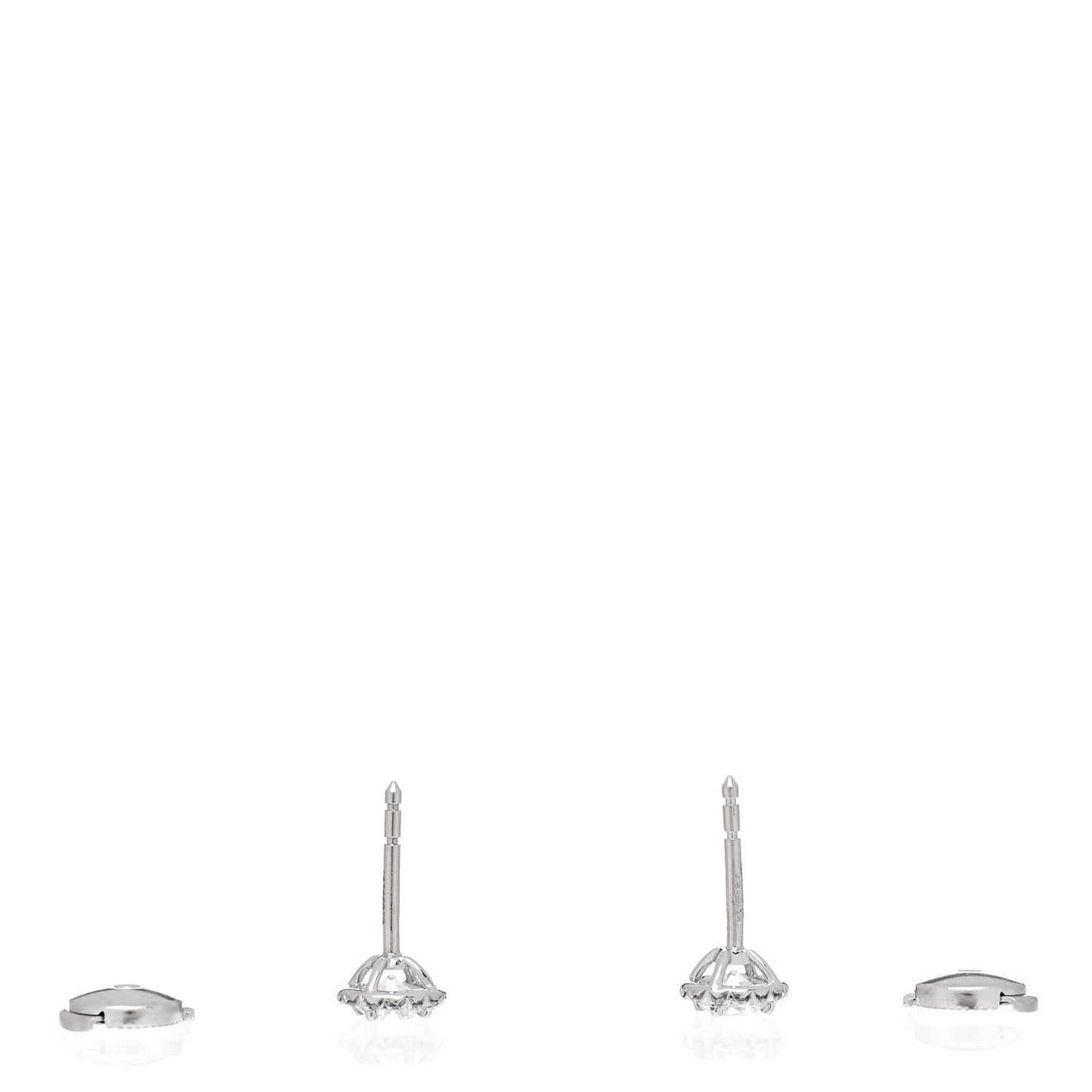 Platinum Diamond .74ctw Soleste Earrings