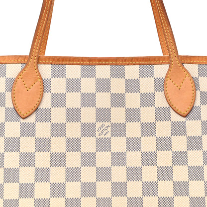 Louis Vuitton Damier Azur Neverfull MM 9 of 16