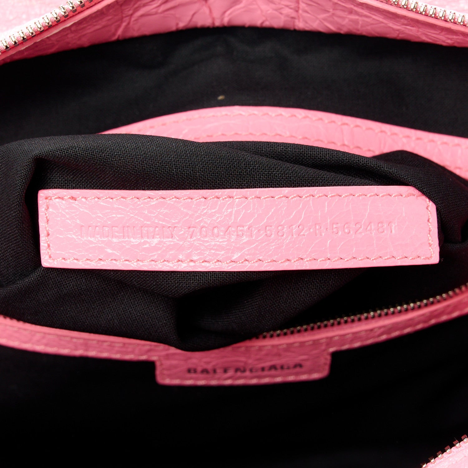 Balenciaga Agneau Arena Neo Cagole City Handbag Sweet Pink 8 of 11
