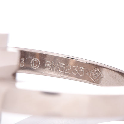 Cartier 18K White Gold Menotte Ring 53 6.25 7 of 7