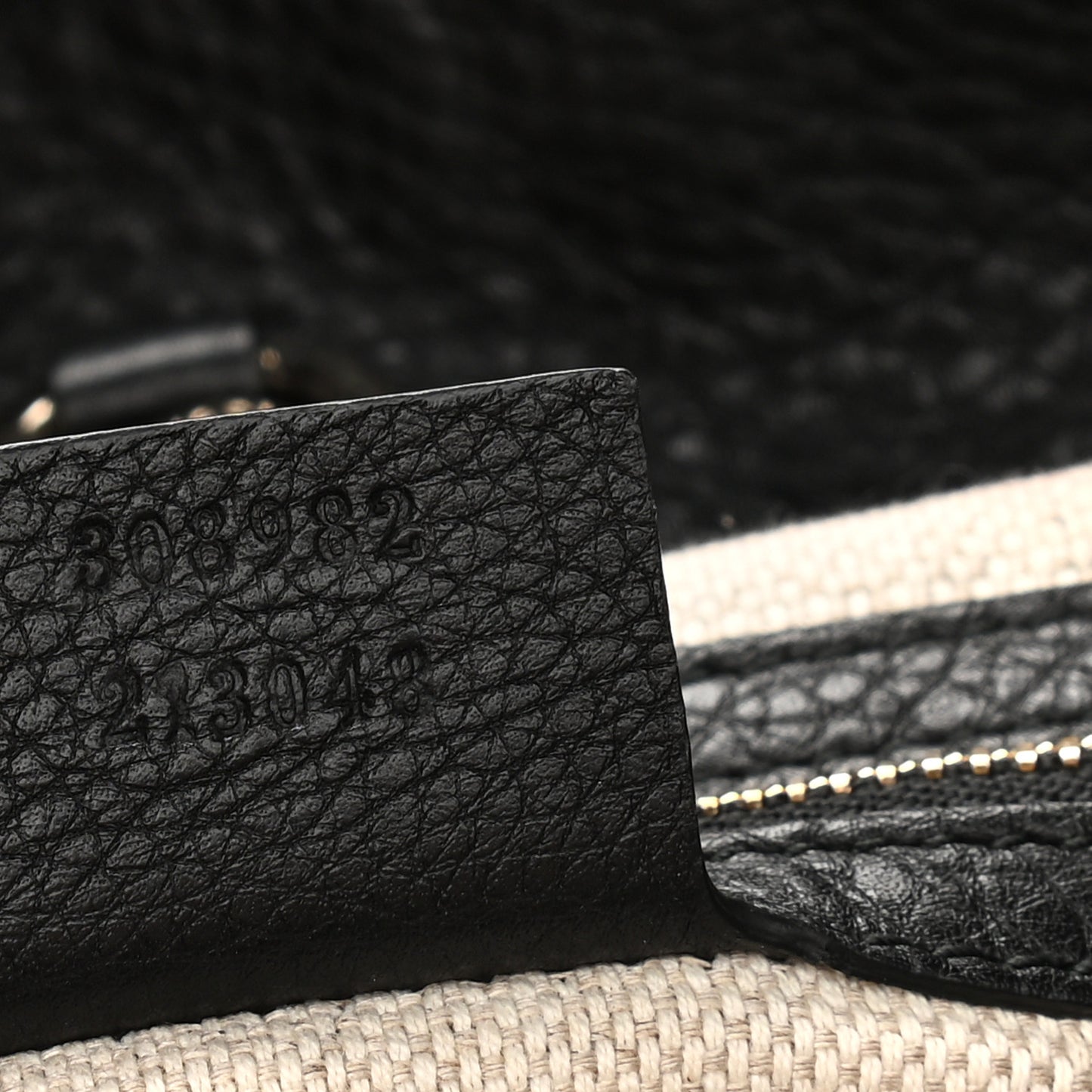 Pebbled Calfskin Medium Soho Chain Shoulder Bag Black