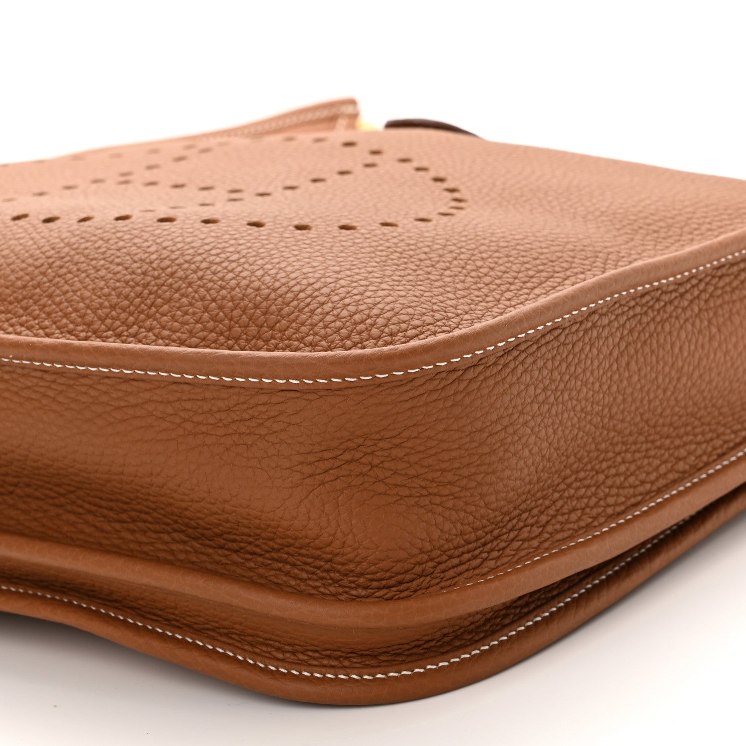 Hermes Taurillon Clemence Evelyne III PM Gold 10 of 11