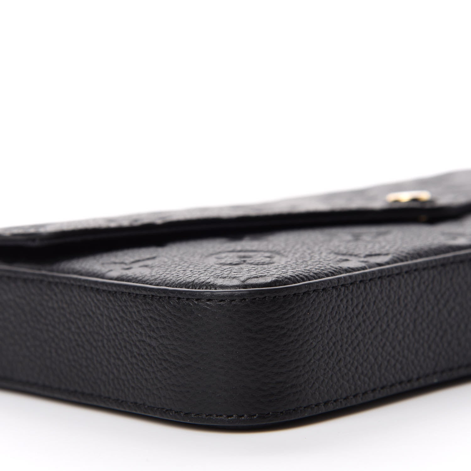 Louis Vuitton Empreinte Pochette Felicie Chain Wallet Black 6 of 11