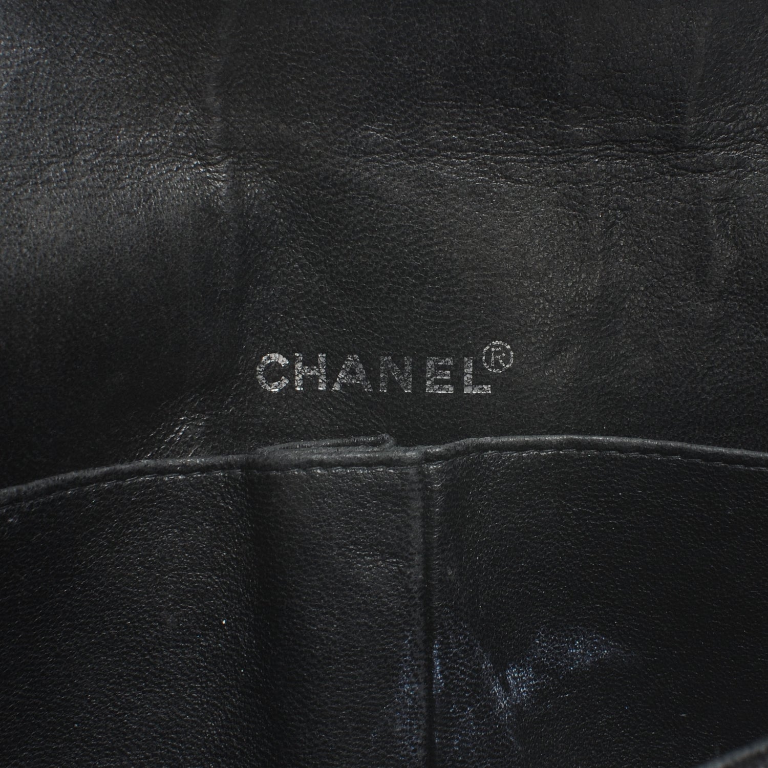Chanel Jersey and Patent Mademoiselle East West Flap Black 7 of 10