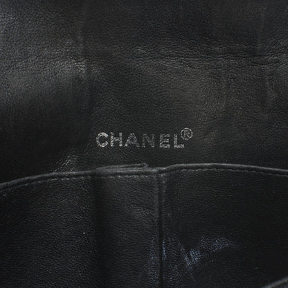 Chanel Jersey and Patent Mademoiselle East West Flap Black 7 of 10