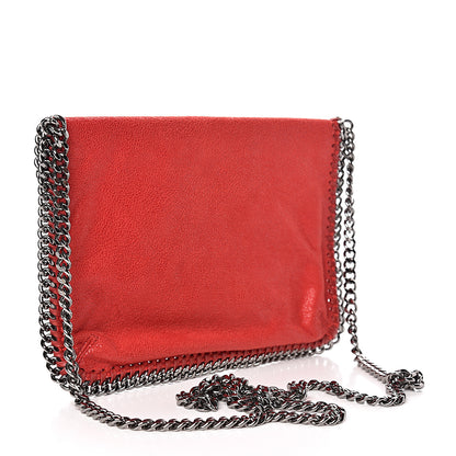 Stella McCartney Shaggy Deer Mini Falabella Crossbody Bag Cherry 3 of 13