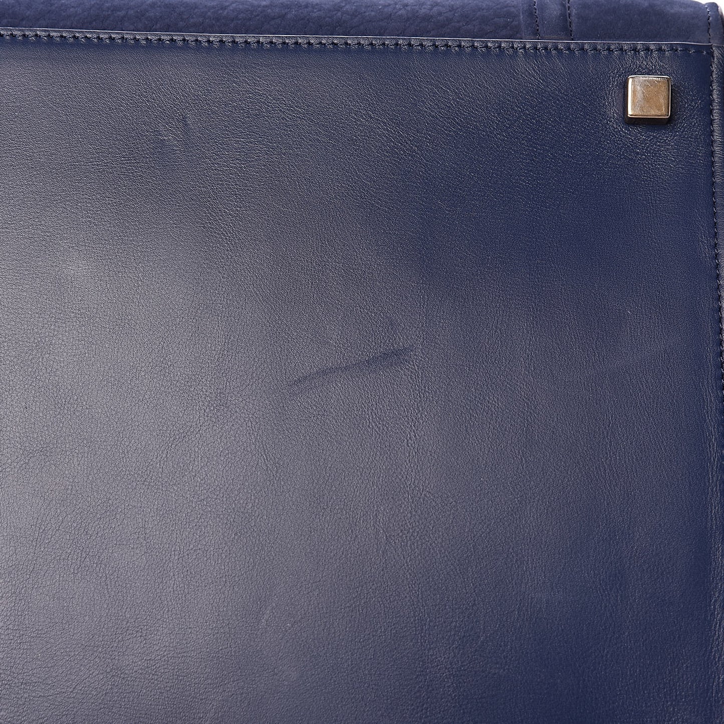 Nubuck Calfskin Medium Phantom Luggage Navy Blue