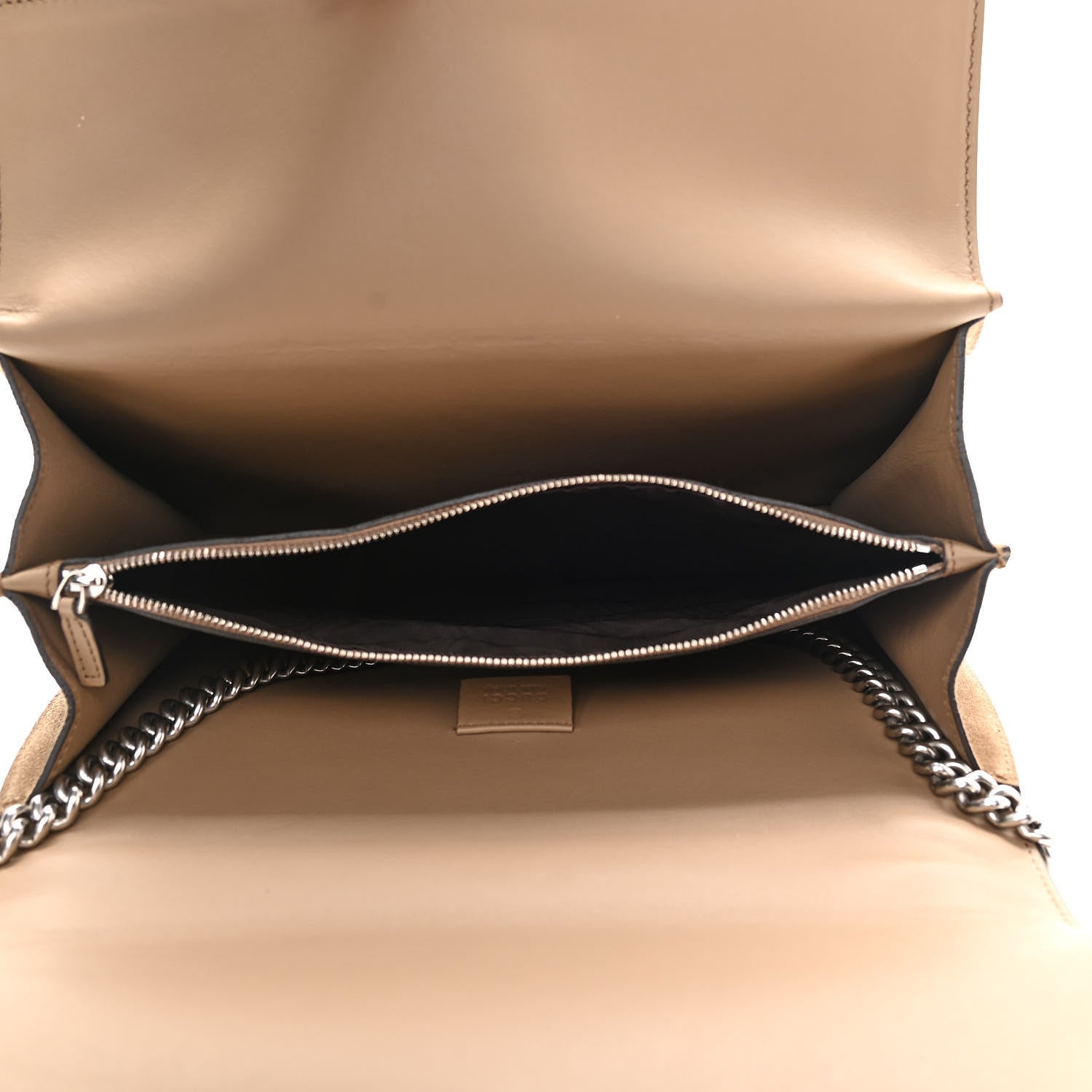 Gucci Suede Medium Dionysus Shoulder Bag Taupe 5 of 10