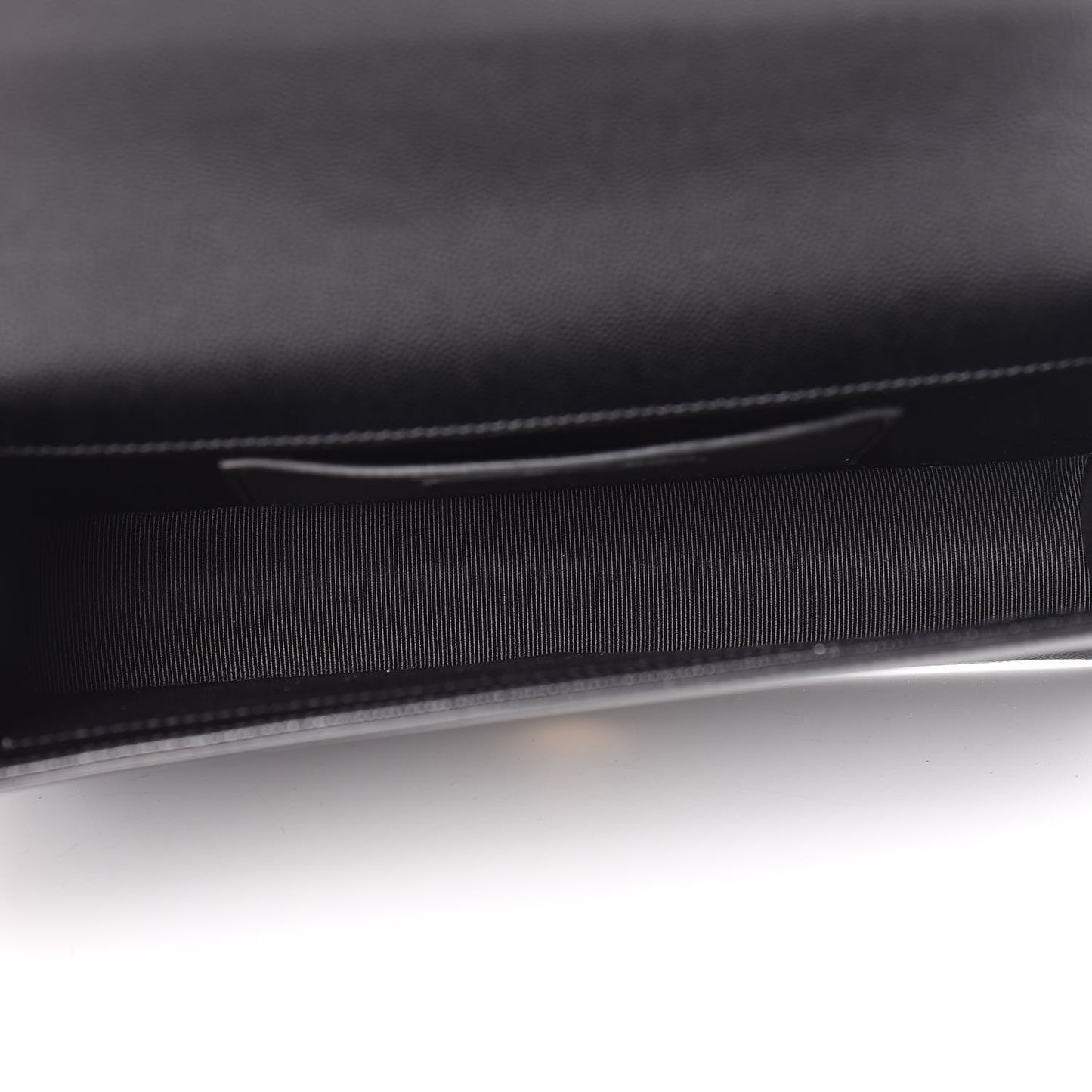 Grain De Poudre Classic Monogram Kate Clutch Black