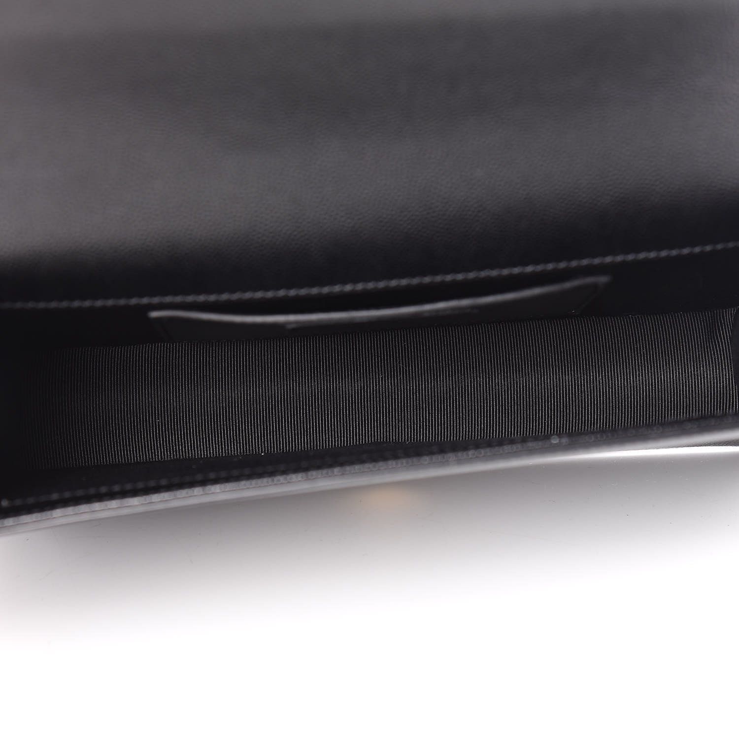 Saint Laurent Grain De Poudre Classic Monogram Kate Clutch Black 5 of 9