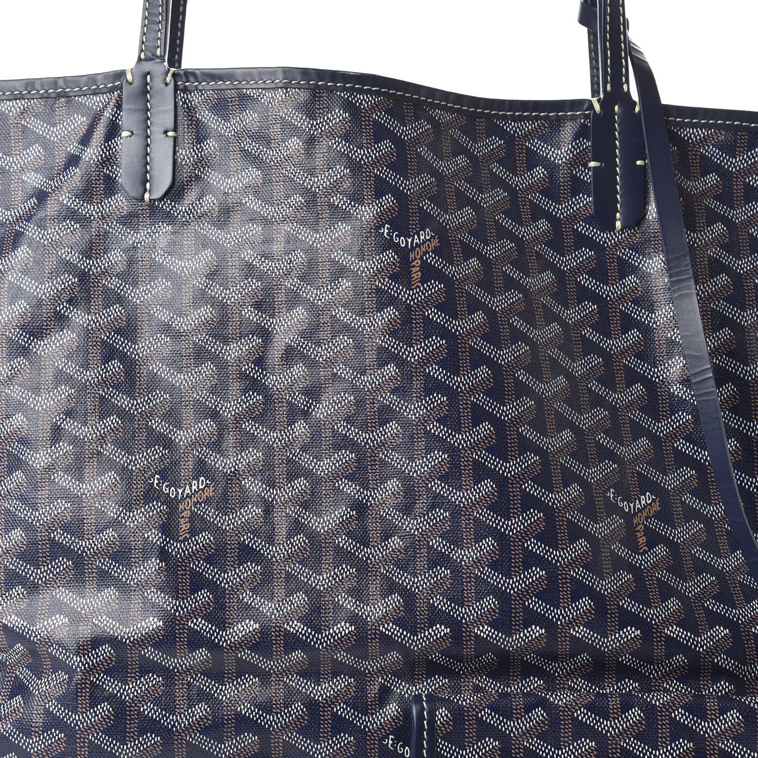 Goyard Goyardine Saint Louis GM Navy 8 of 8