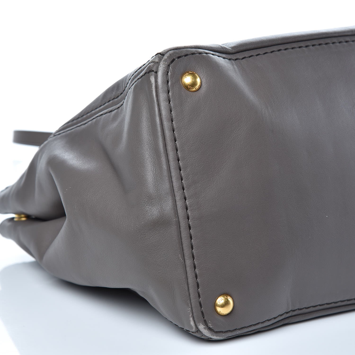 Prada Soft Calf Tote Bambu 8 of 13