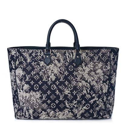 Louis Vuitton Monogram Tapestry Grand Sac Bleu 1 of 8