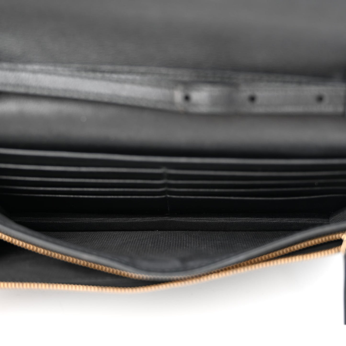 Microguccissima Crossbody Wallet Black