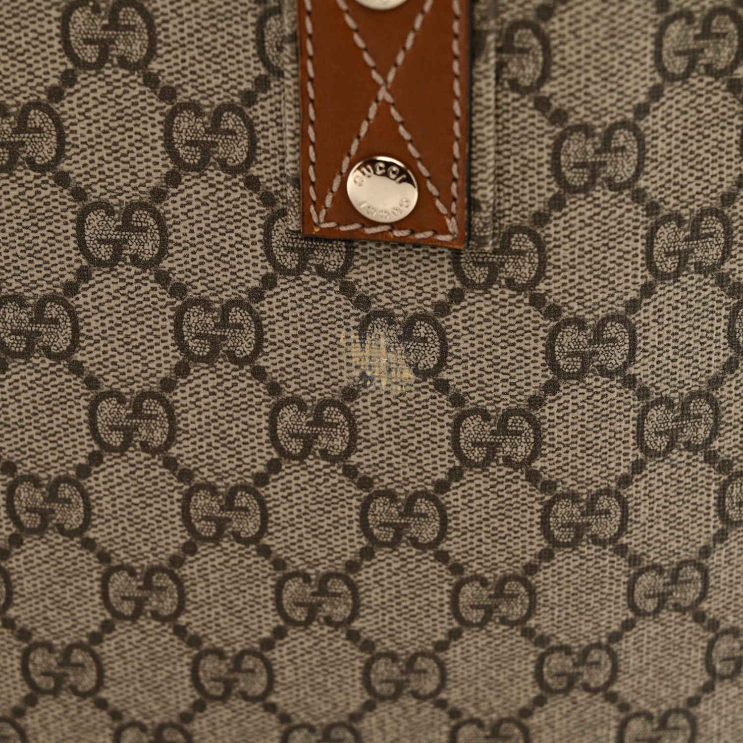Gucci GG Plus Monogram Medium Signature Web Loop Tote Brown 12 of 19