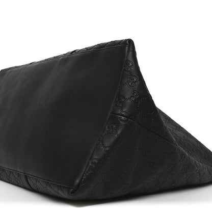 Gucci Guccissima Medium Joy Tote Bag Black 10 of 10