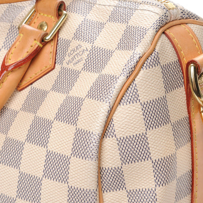 Louis Vuitton Damier Azur Speedy Bandouliere 25 10 of 12
