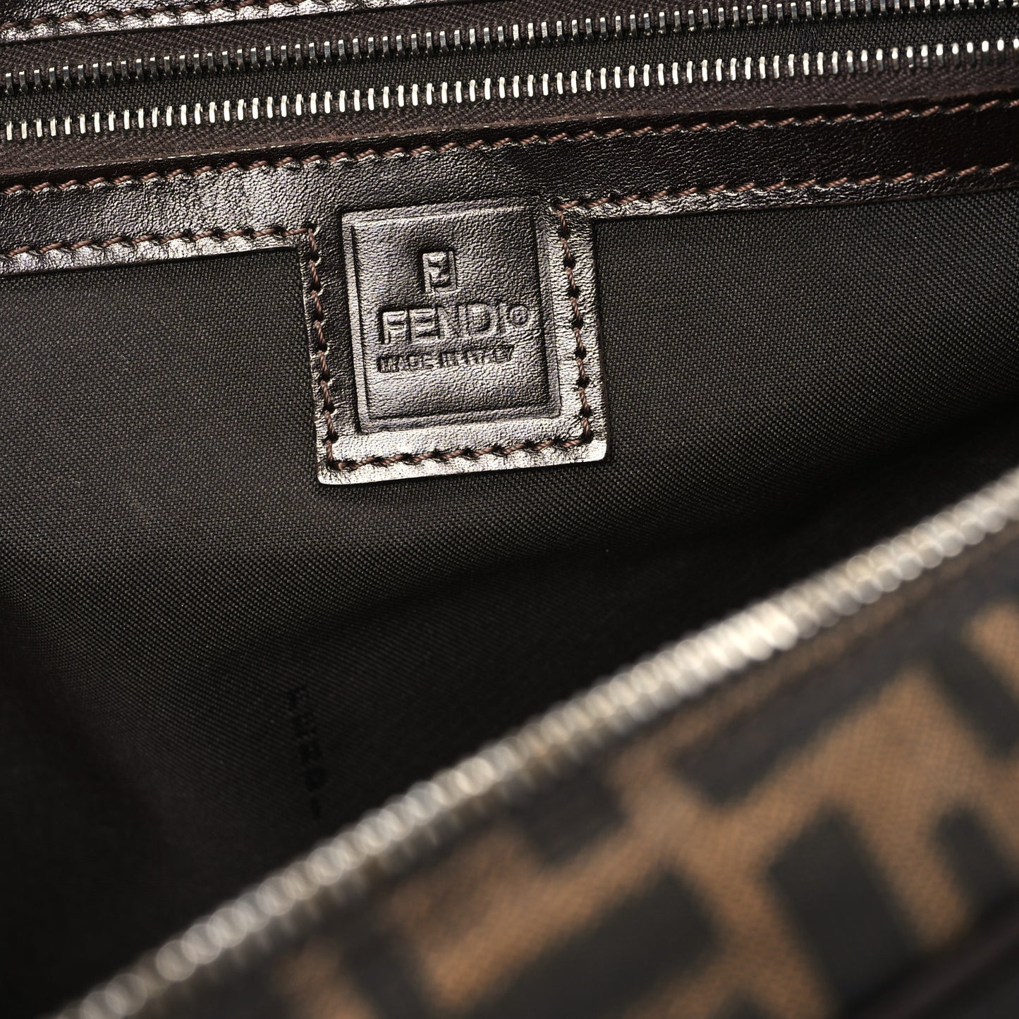 Zucca Top Handle Tote Tobacco