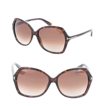 Tom Ford Carola Sunglasses TF328 Havana 1 of 5