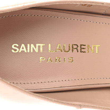 Saint Laurent Patent Calfskin Zoe 105 Pump 39 Nude 7 of 11