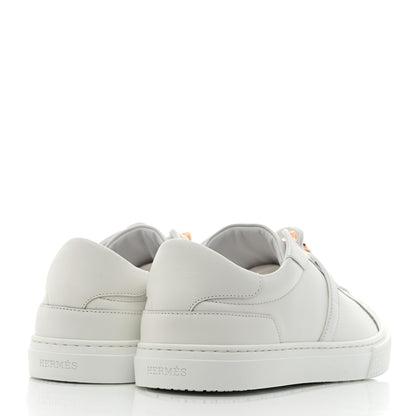 Hermes Calfskin Day Sneakers 39.5 White 4 of 9