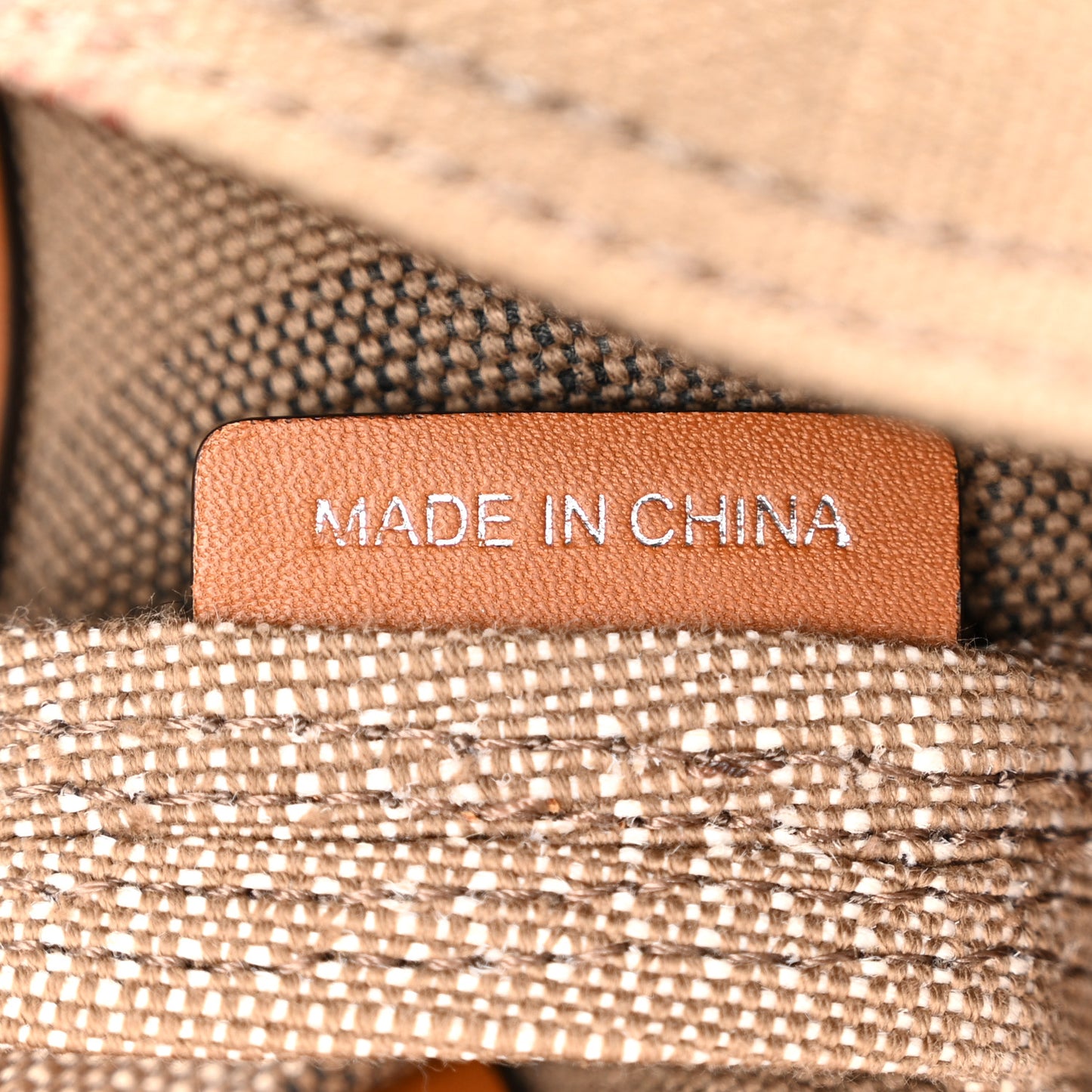 Canvas Mega Check Medium Maidstone Saddle Brown