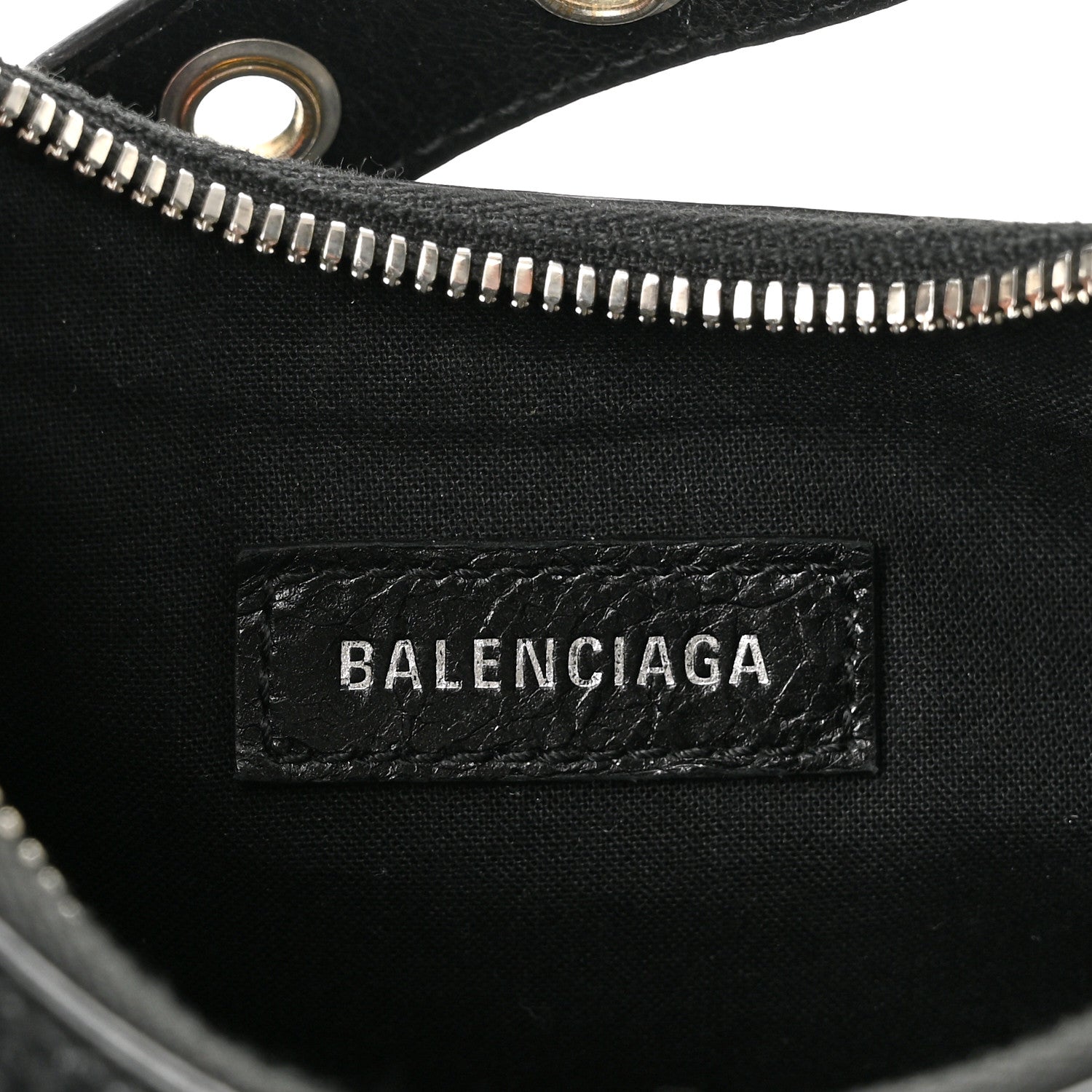Balenciaga Agneau Arena Le Cagole Shoulder Bag XS Black 6 of 9