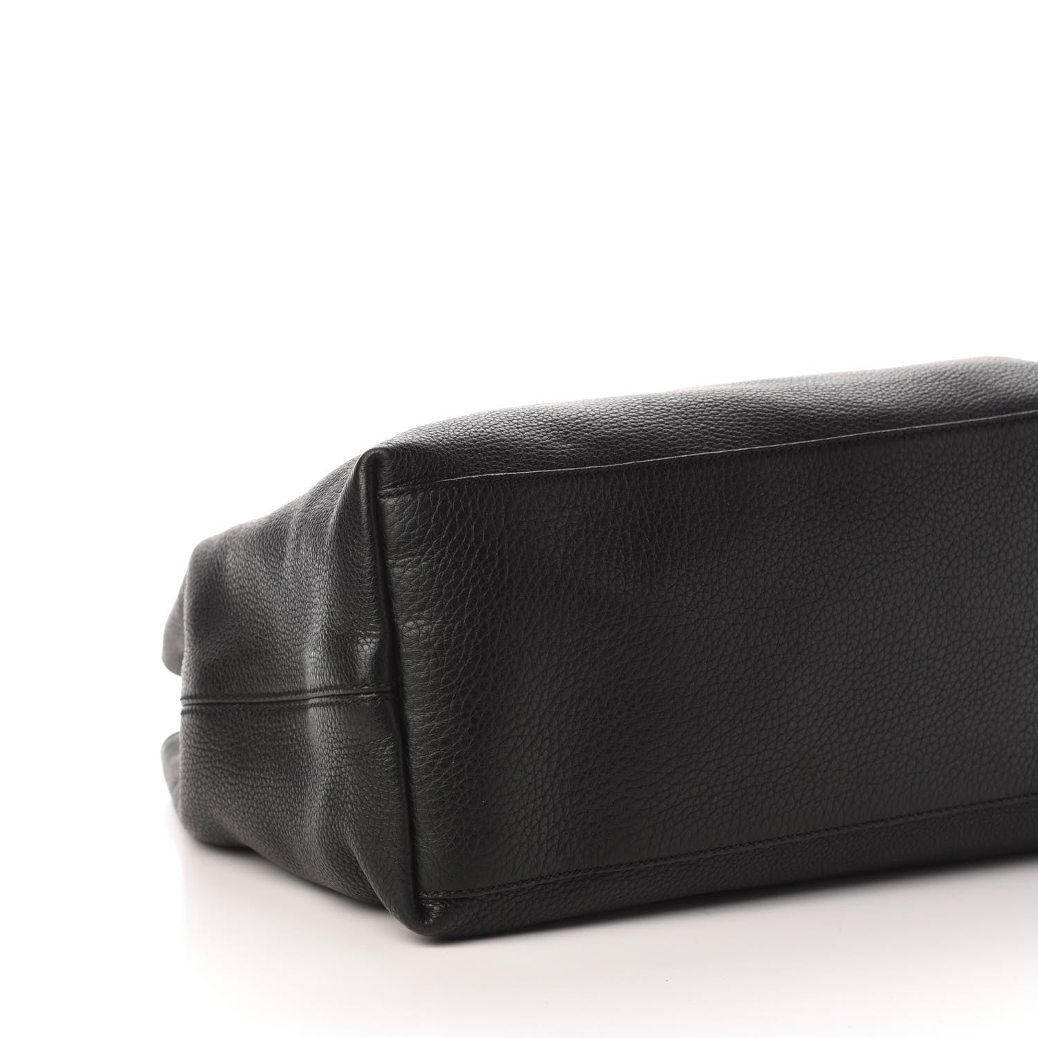 Gucci Pebbled Calfskin Medium Soho Chain Shoulder Bag Black 8 of 10