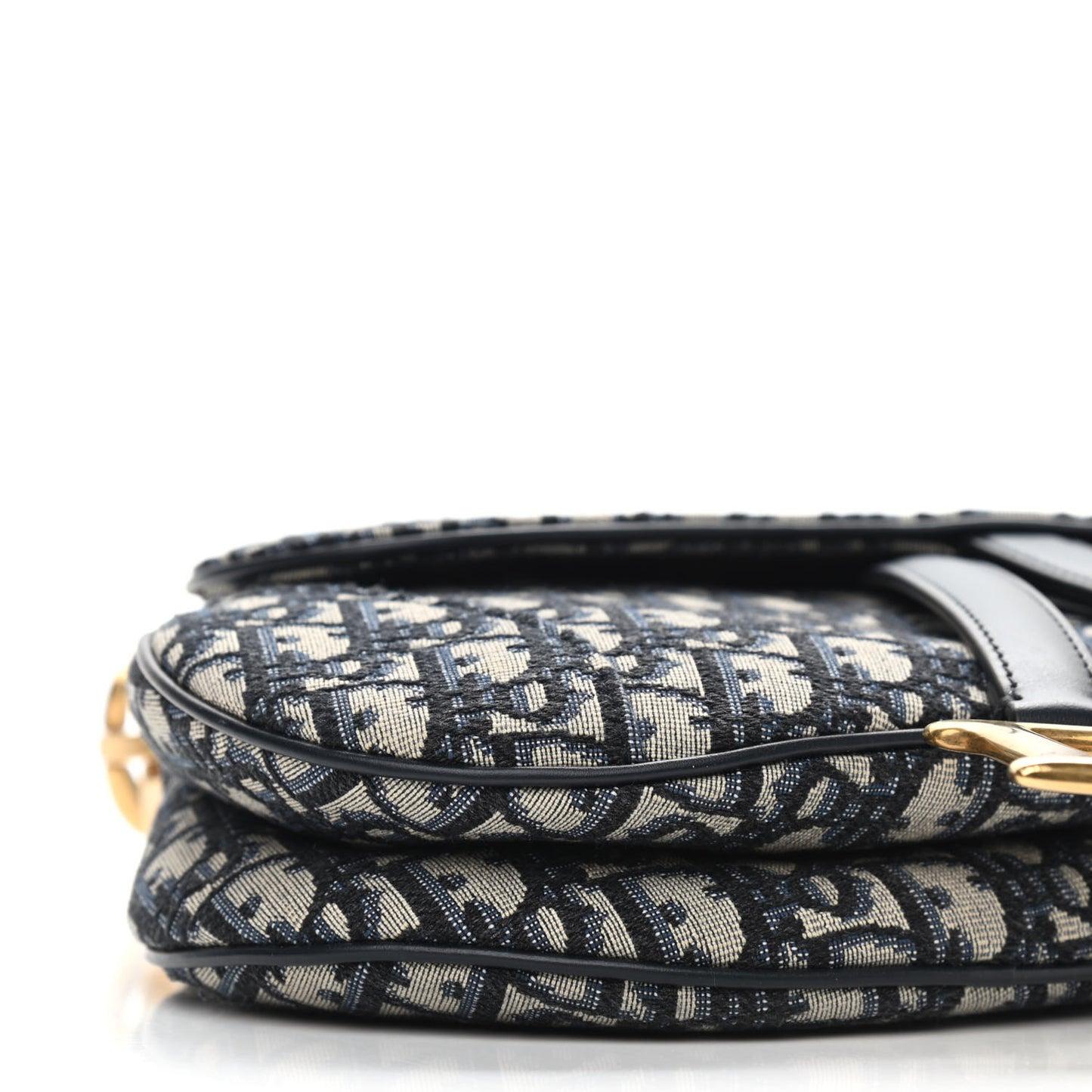 Oblique Saddle Bag Blue