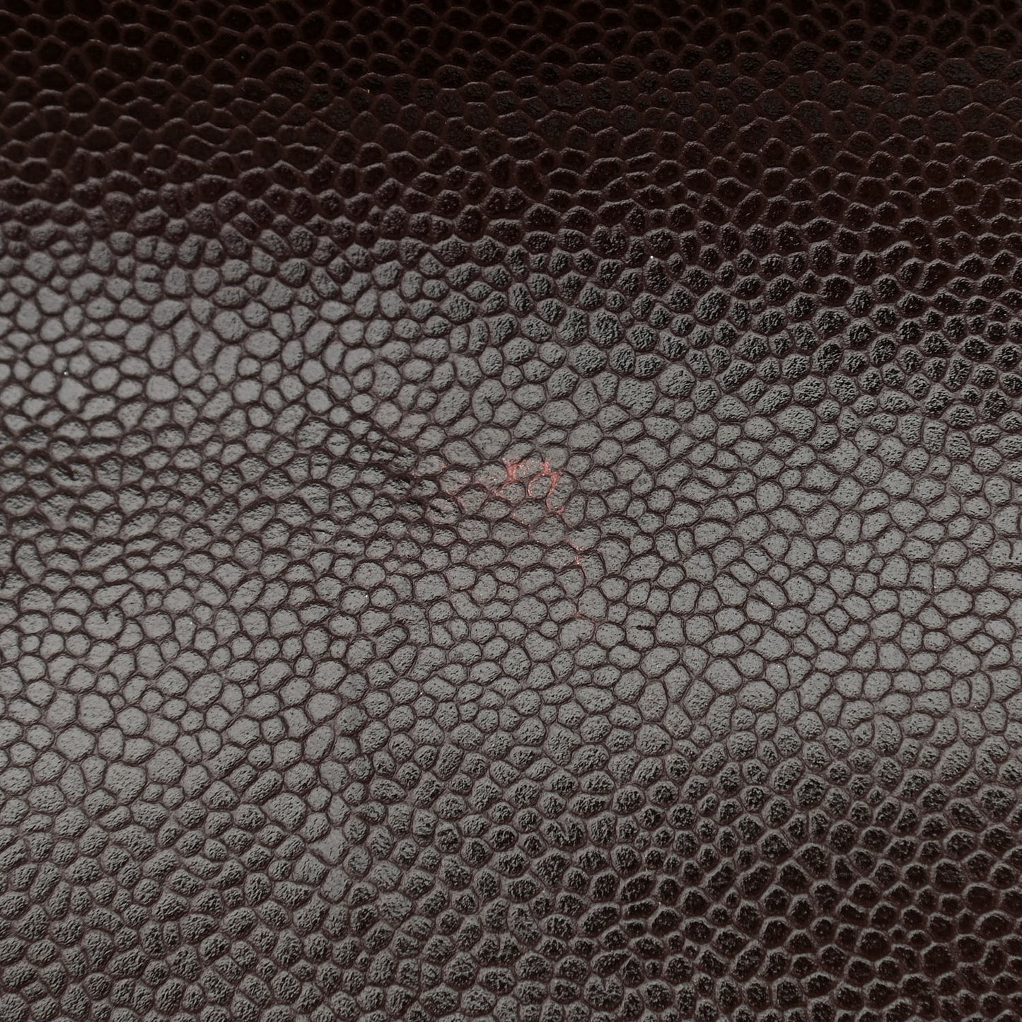 Caviar Flap Shoulder Bag Brown