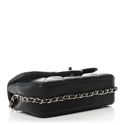 Chanel Lambskin Quilted Mini My Precious Flap Black 4 of 11