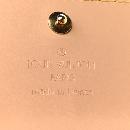 Louis Vuitton Monogram Multicolor Porte-Monnaie Plat Coin Purse Black 6 of 8